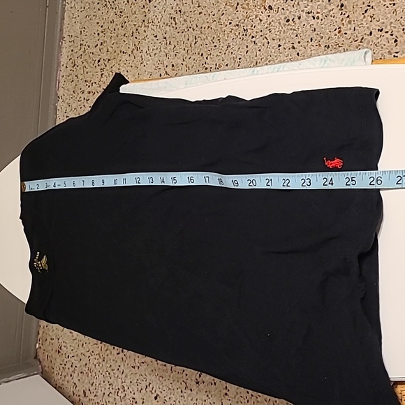 Polo Ralph Lauren black men's Tshirt size L gently loved - Picture 6 of 7